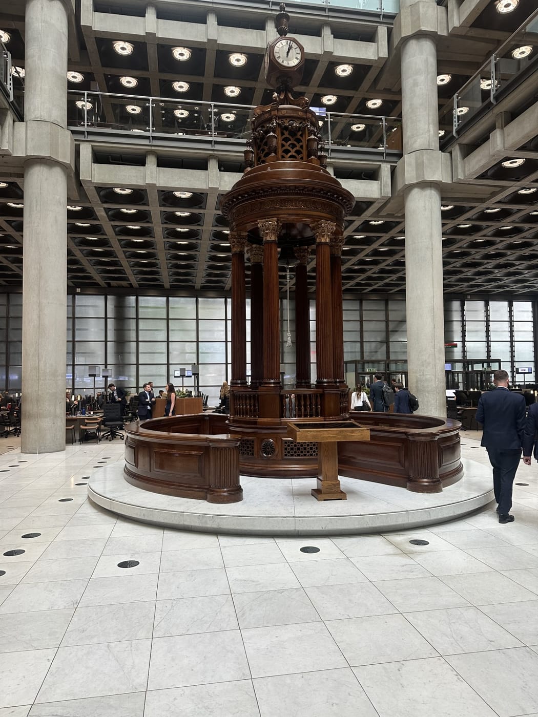 Lloyd's of London interior